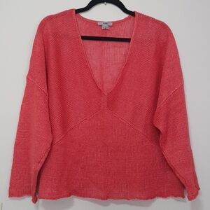 Helmut Lang Oversized Knitted Cropped Top